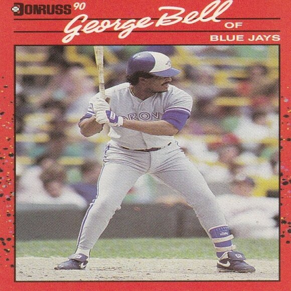 George Bell MLB Card Collection - 2 Toronto Blue Jays MLB Cards - Picture 2 of 3